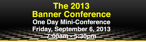 banner conference 2013