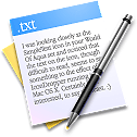 text