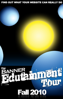 the banner edutainment tour