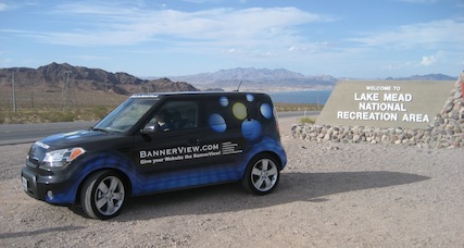 The BVRide Visits Lake Mead just outside of Las Vegas