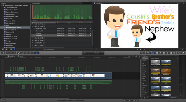 final cut interface