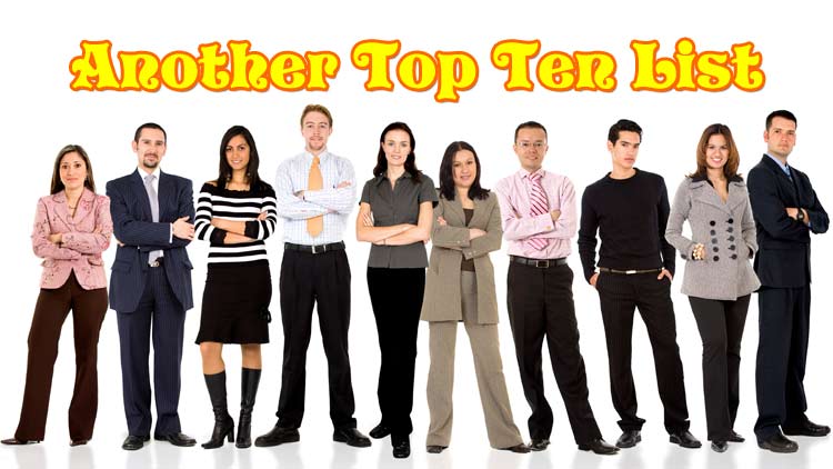 top ten business statistics